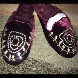 Savannah studded and jeweled mule.